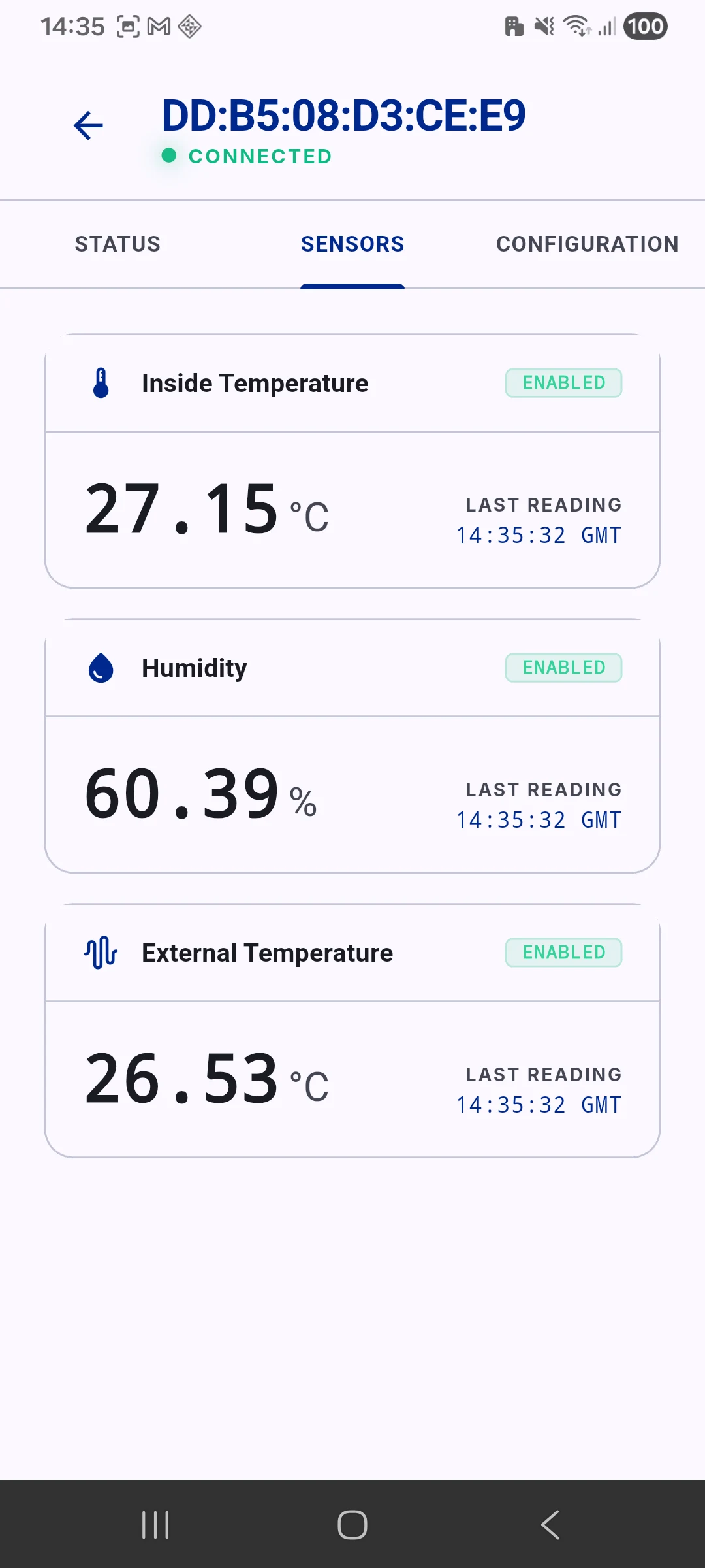 Kea Tracker screenshot