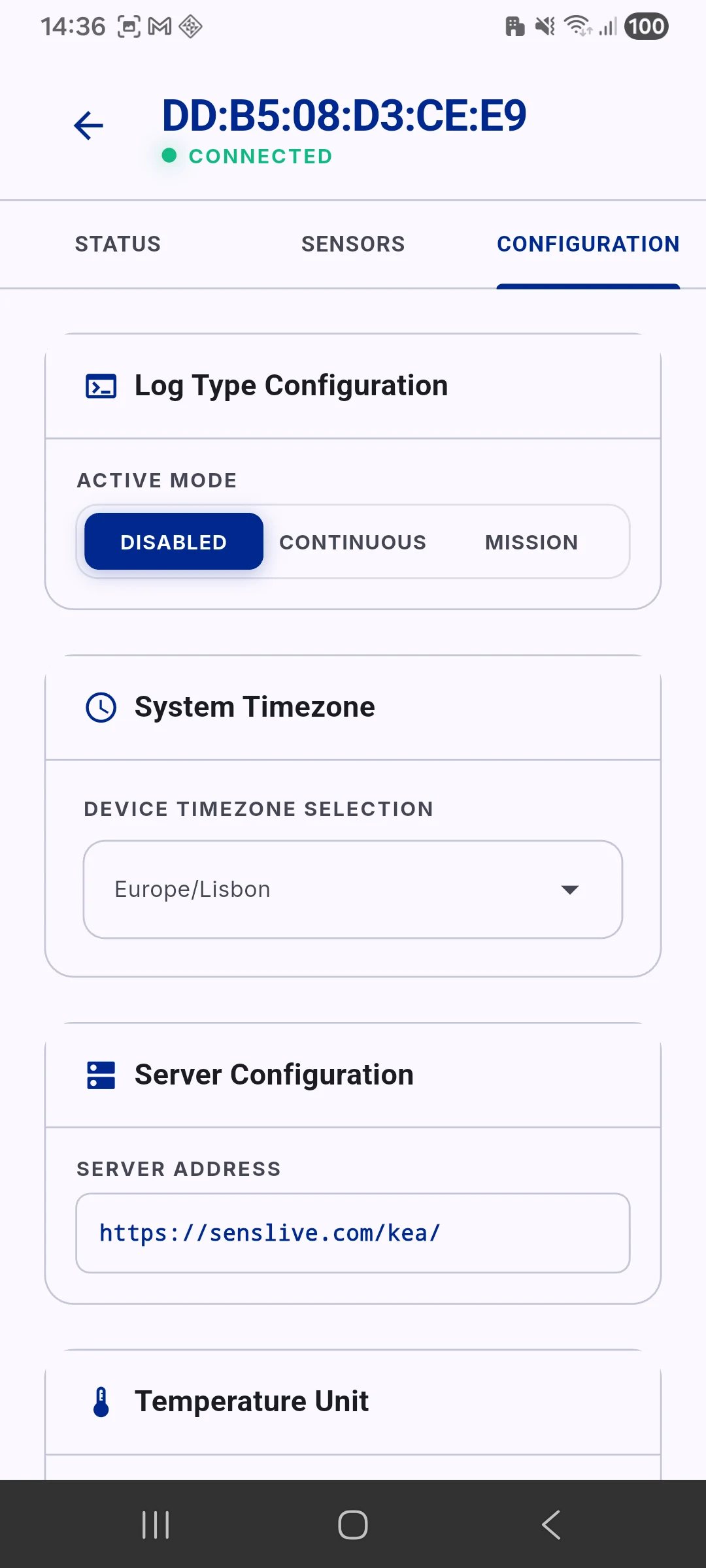 Kea Tracker screenshot